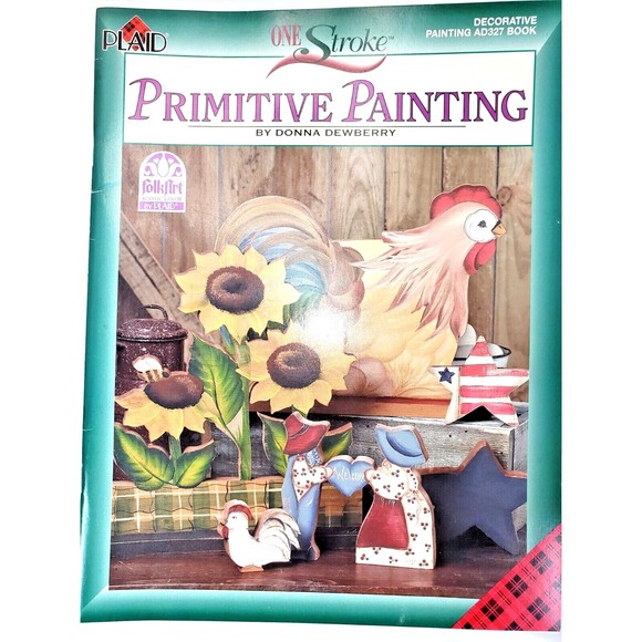 Donna Dewberry One Stroke 6 New Brushes, Project Book 35 pg, & 15pg Teach Guide! - Picture 6 of 12